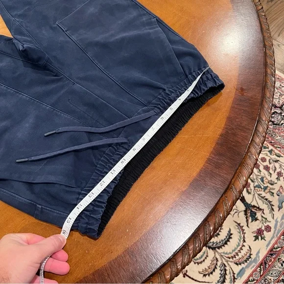 Lululemon Athletica Men’s Bowline Pant *Utilitech 30 Navy Blue Medium Tapered